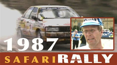 entry list rally safari 1987